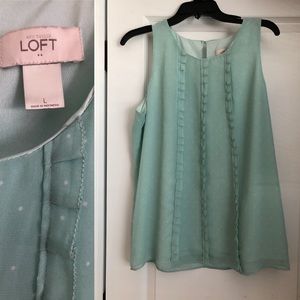 Mint Dot Shell Tank